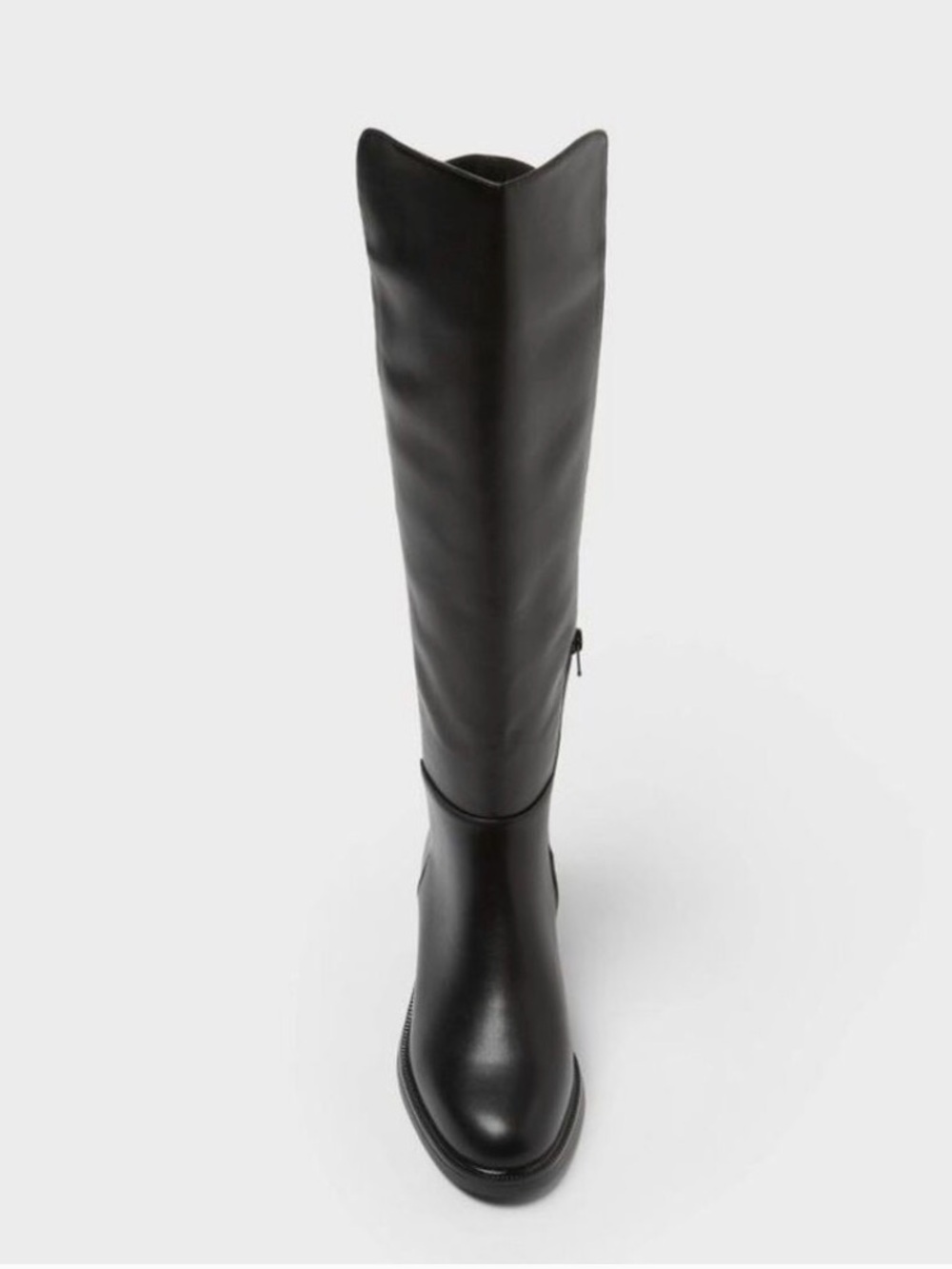 a new day Black Over-The-Knee V-Top Riding Boot